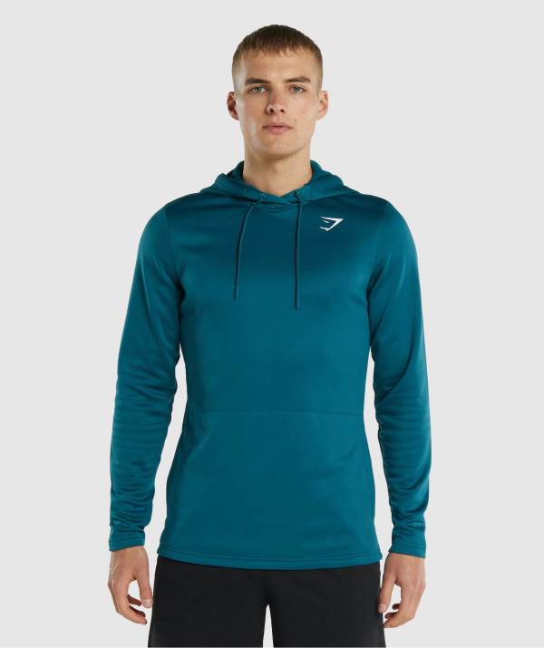 Panske Mikiny S Kapucňou Gymshark Arrival Tyrkysové | SI0589372